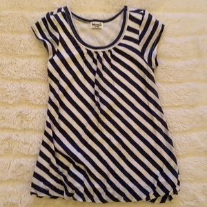 Splendid Blue/White Striped Tee
